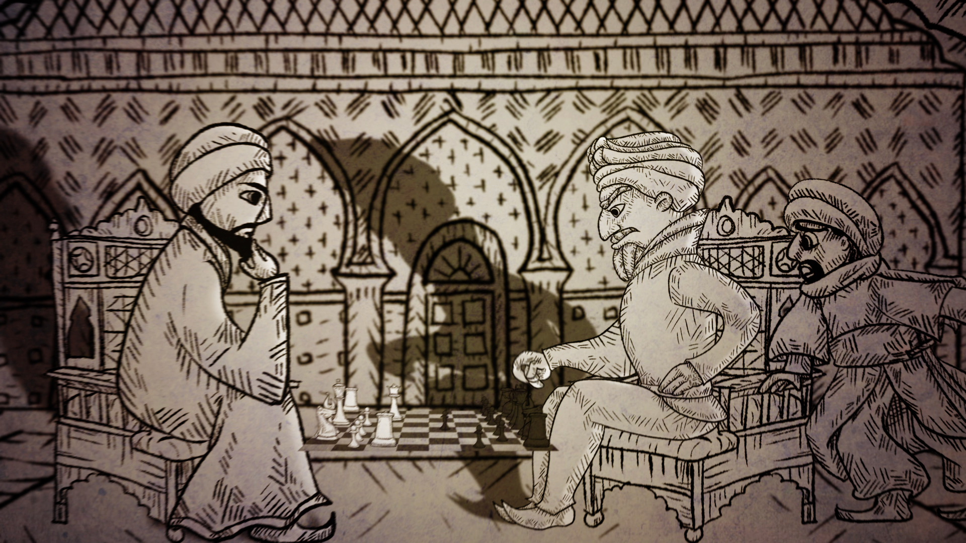 :ﺧﻼﻝ ﺍﻟﻌﺼﻮﺭ ﺍﻟﺬﻫﺒﻴﺔ ﺗﺎﺭﻳﺦ ﺍﻟﺸﻄﺮﻧﺞ