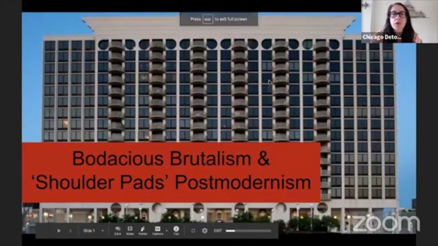 Bodaciously Brutalist & "Shoulder Pads" Postmodernism