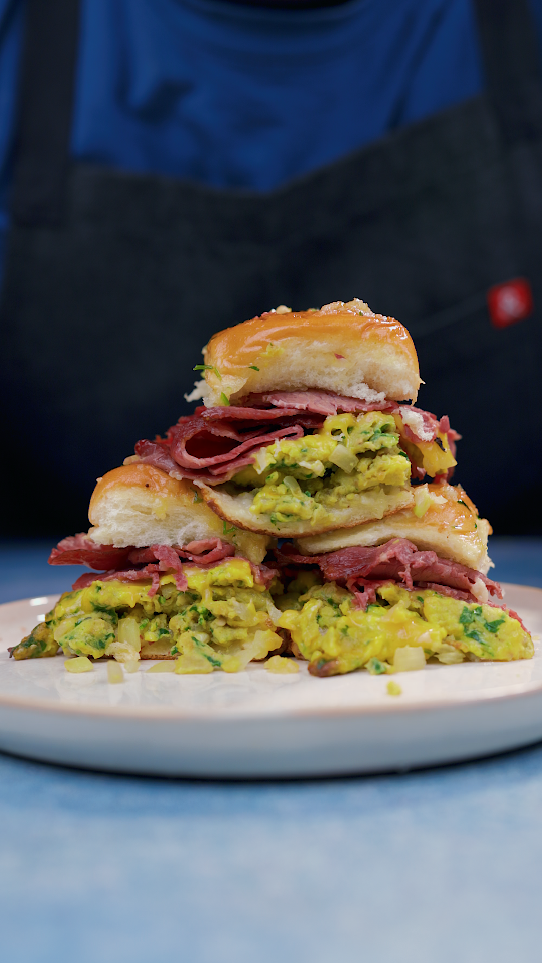 Pastrami Egg n Cheese Slider Chilipeppercooks TV
