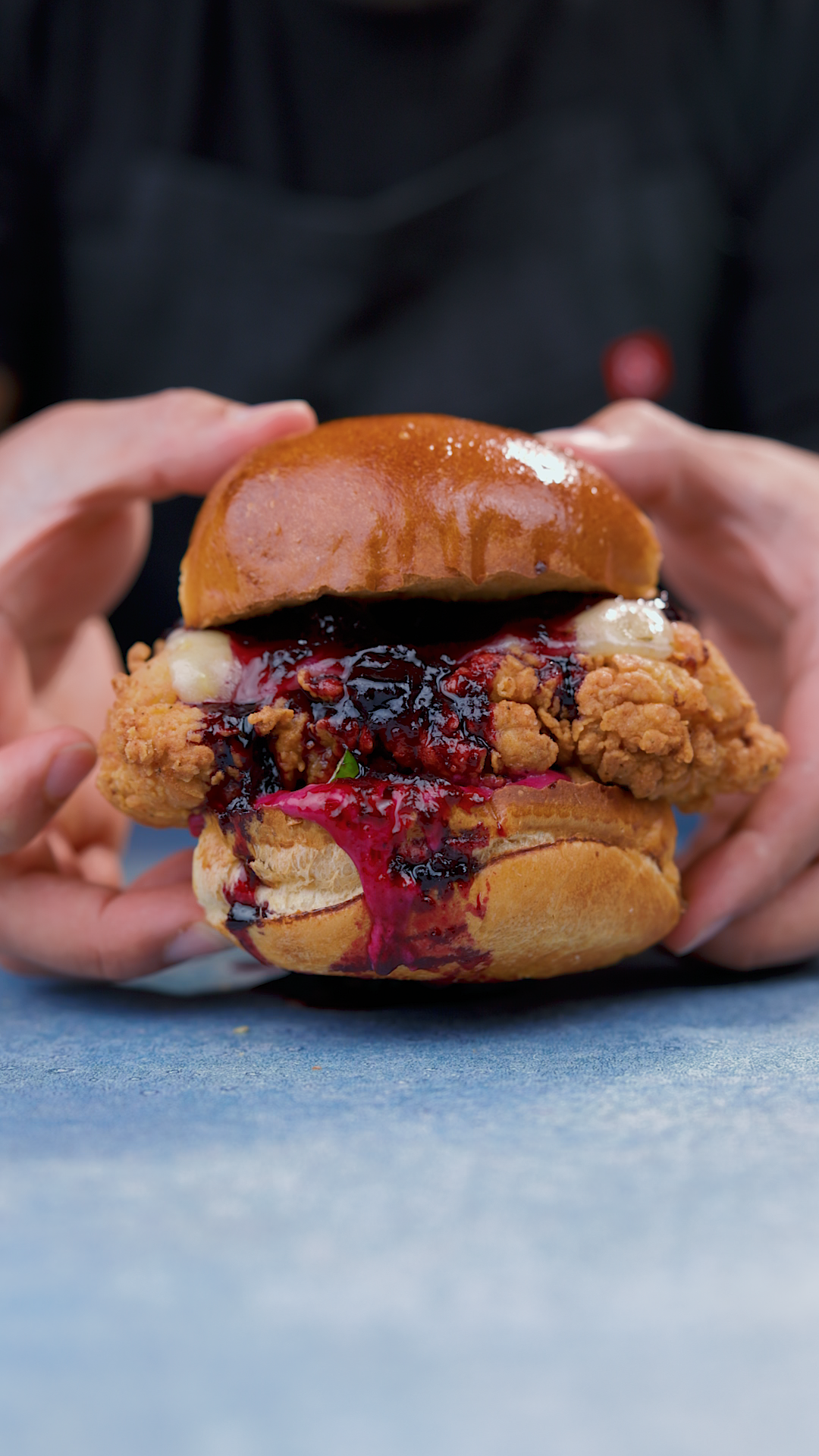 Blueberry Chicken Sandwich Chilipeppercooks TV