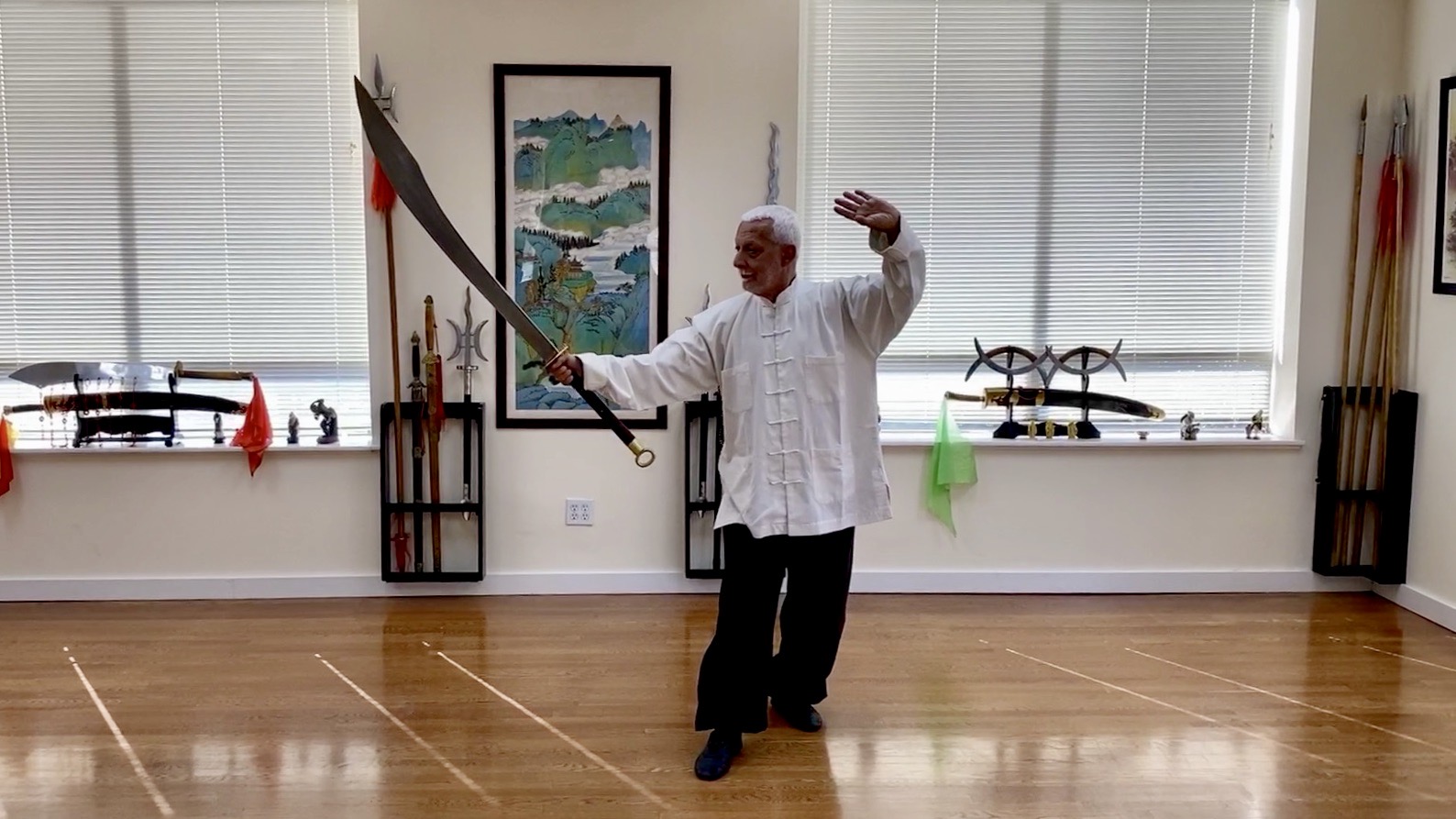 4  Bagua Zhang Traditional Big Broadsword  Part IV   3BGTD-4
