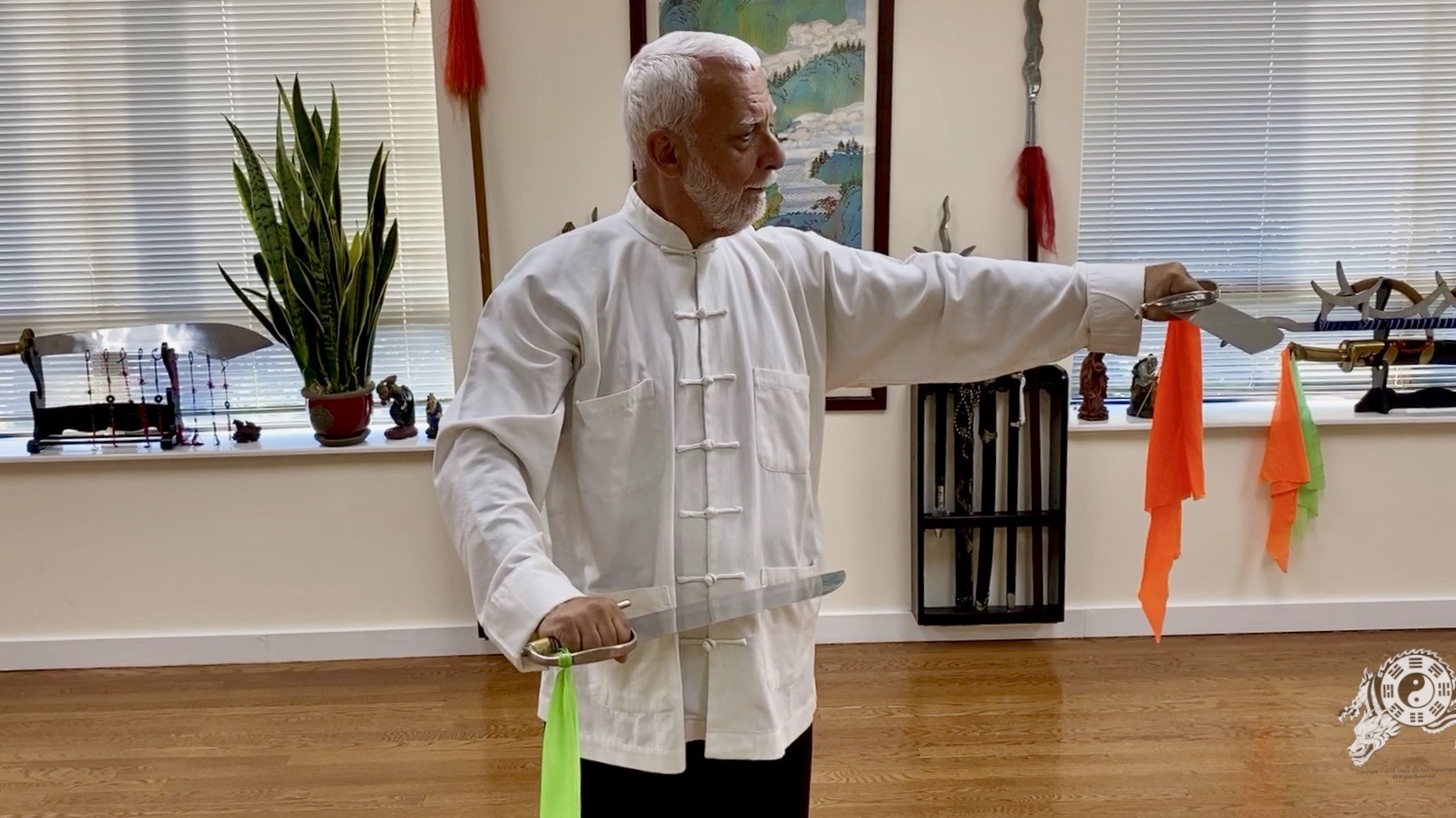 2  Bagua Zhang Traditional Double Elbow Knives Part II    4BGDEK-2