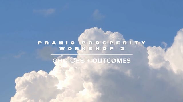 Pranic Prosperity - Workshop 2 