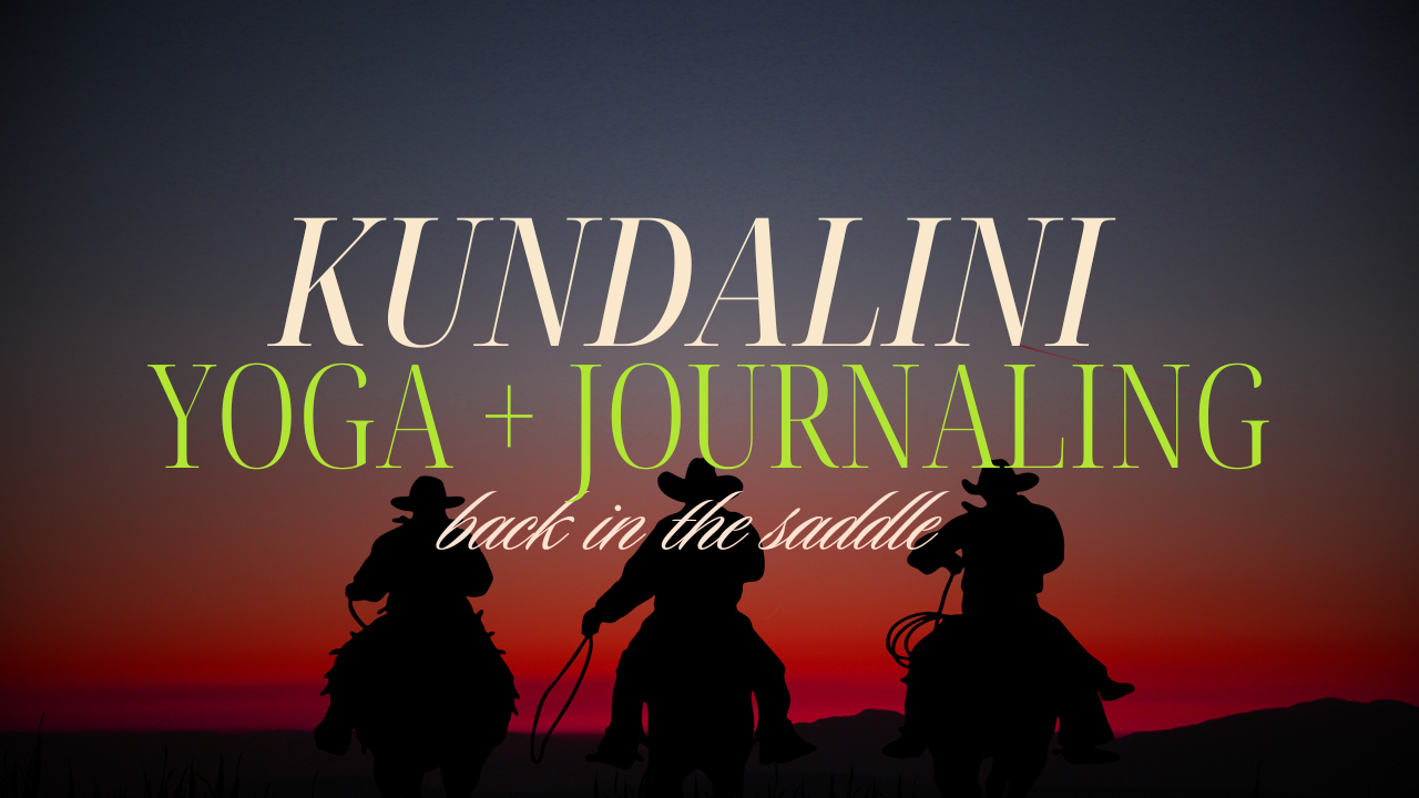 Back in the Saddle Workshop