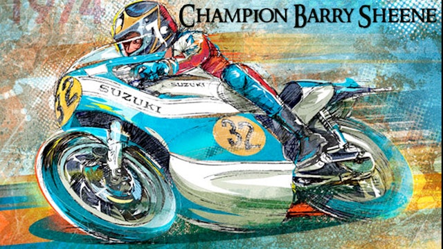 Champion Barry Sheene