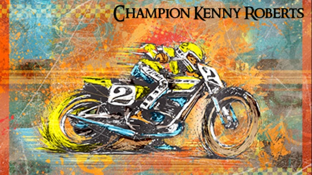 Champion Kenny Roberts