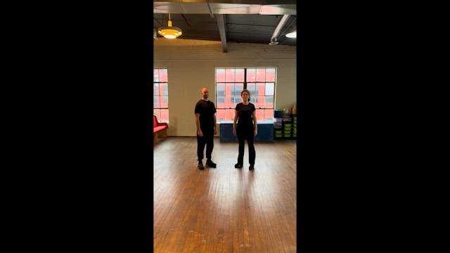 Simple Walk Forward Entrance instruction
