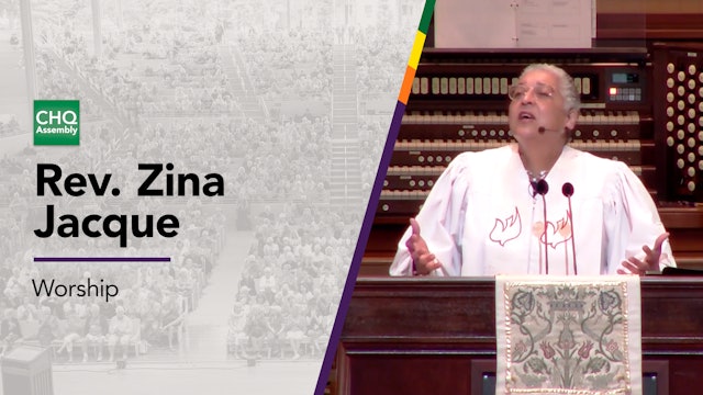 Rev. Zina Jacque - Monday