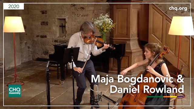Recitals with Rossen featuring Maja Bogdanovic and Daniel Rowland