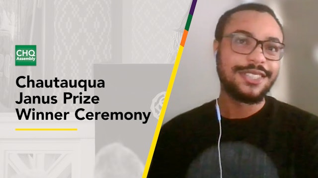 Chautauqua Janus Prize Winner Ceremony