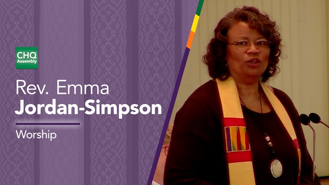 Rev. Emma Jordan-Simpson - Sunday