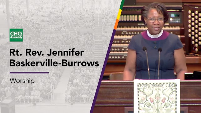 Rt. Rev. Jennifer Baskerville-Burrows - Friday