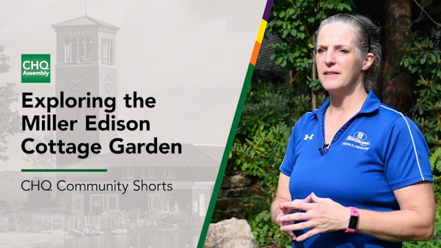 Exploring the Miller Edison Cottage Garden with Betsy Burgeson
