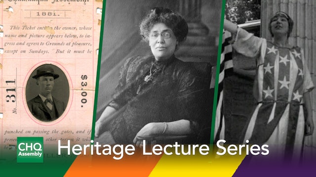 Chautauqua Heritage Lecture Series