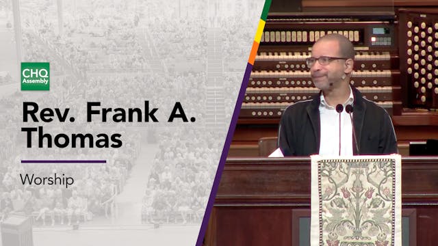 Rev. Frank A. Thomas - Wednesday