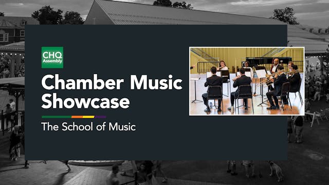 The School of Music: Chamber Music Sh...