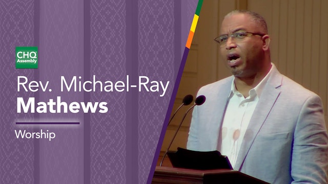 Rev. Michael-Ray Mathews - Thursday