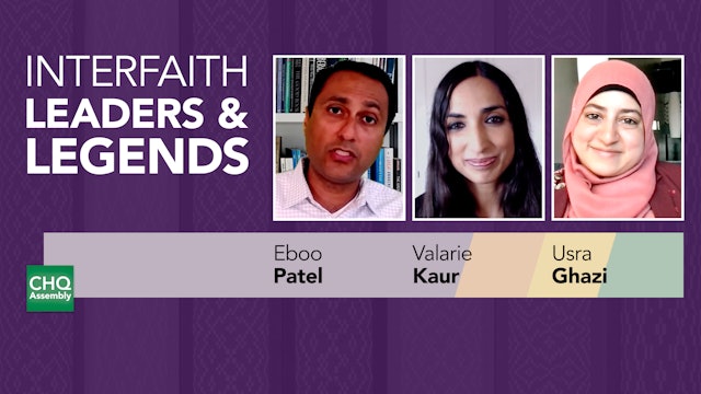 Interfaith Leaders and Legends: Valarie Kaur & Usra Ghazi