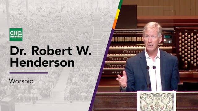 Dr. Robert W. Henderson - Wednesday