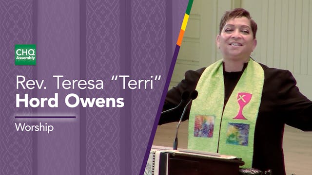 Rev. Teresa “Terri” Hord Owens - Sunday