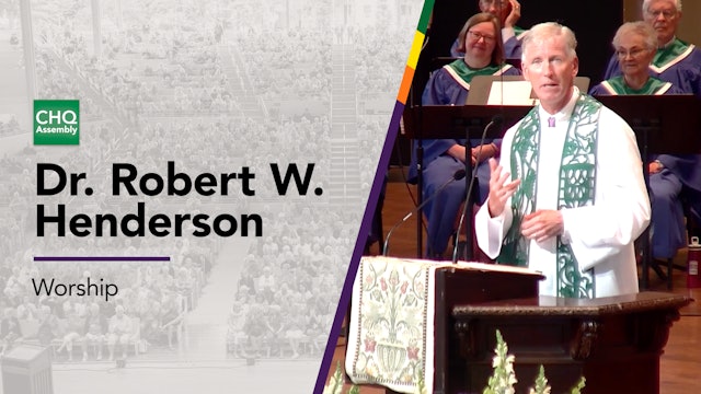 Dr. Robert W. Henderson - Sunday