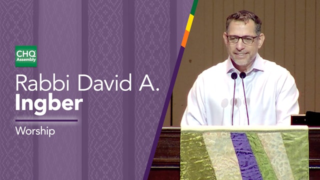 Rabbi David A. Ingber - Tuesday