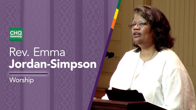 Rev. Emma Jordan-Simpson - Thursday
