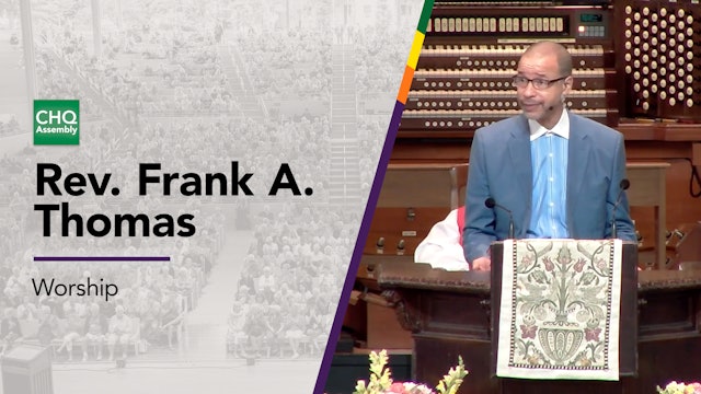 Rev. Frank A. Thomas - Sunday