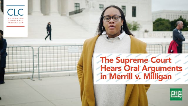 The Supreme Court Hears Oral Argument...