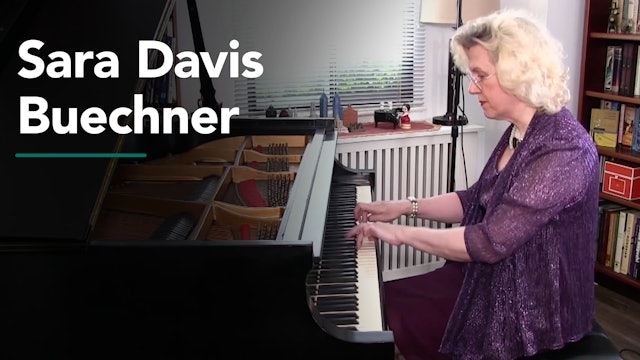 An Afternoon Piano Recital with Sara Davis Buechner