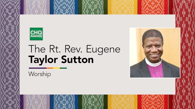The Rt. Rev. Eugene Taylor Sutton - Sunday