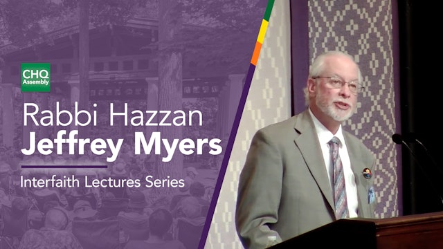 Rabbi Hazzan Jeffrey Myers