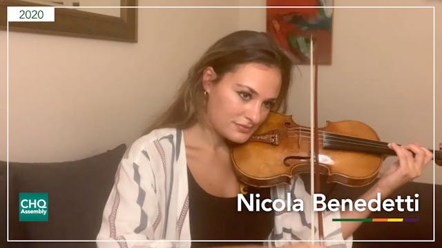 Nicola Benedetti on Performance, Prep...