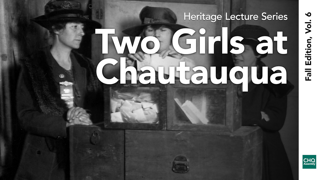 Two Girls at Chautauqua