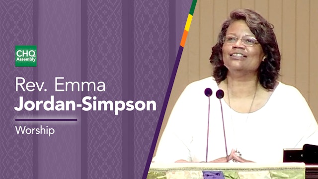 Rev. Emma Jordan-Simpson - Friday