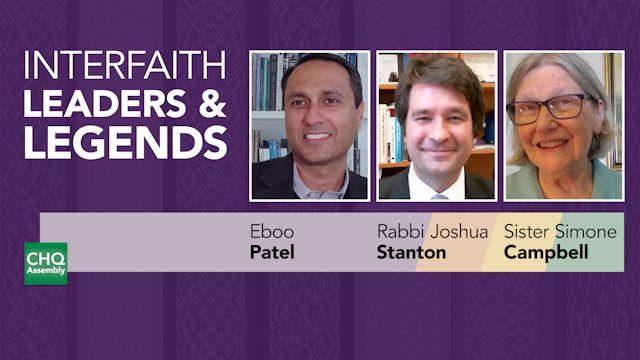 Interfaith Leaders and Legends: Rabbi Joshua Stanton & Sister Simone Campbell