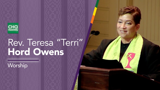 Rev. Teresa “Terri” Hord Owens - Thursday