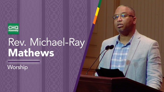 Rev. Michael-Ray Mathews - Tuesday