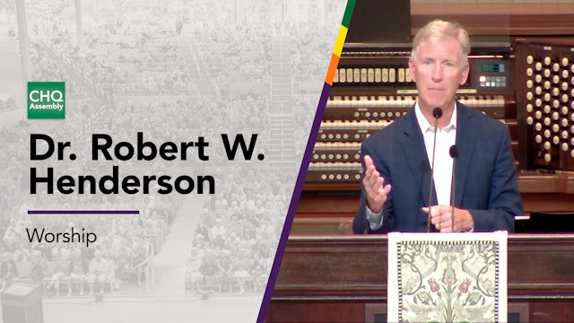 Dr. Robert W. Henderson - Friday