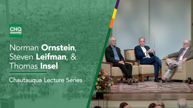 Norman Ornstein, Steven Leifman, and Thomas Insel