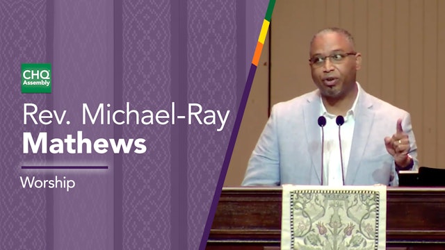 Rev. Michael-Ray Mathews - Wednesday