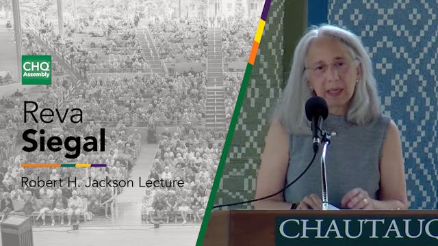 Reva Siegel: Robert H. Jackson Lecture