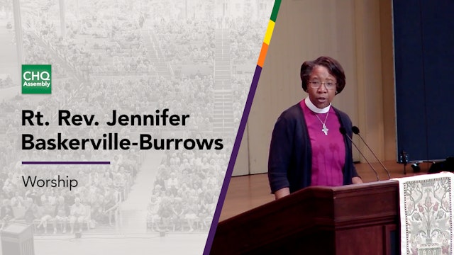 Rt. Rev. Jennifer Baskerville-Burrows - Tuesday