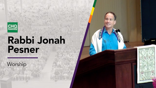 Rabbi Jonah Pesner - Tuesday