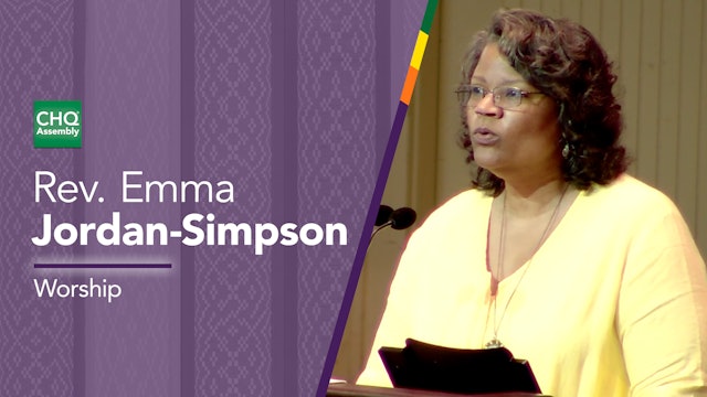 Rev. Emma Jordan-Simpson - Monday