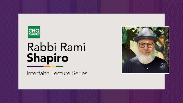 Rabbi Rami Shapiro