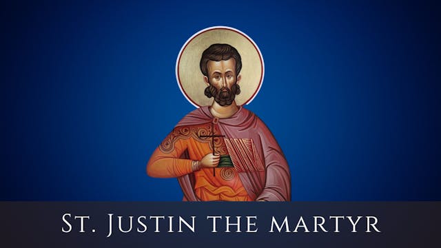 Saint Justin the martyr