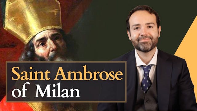 Story of Saint Ambrose of Milan