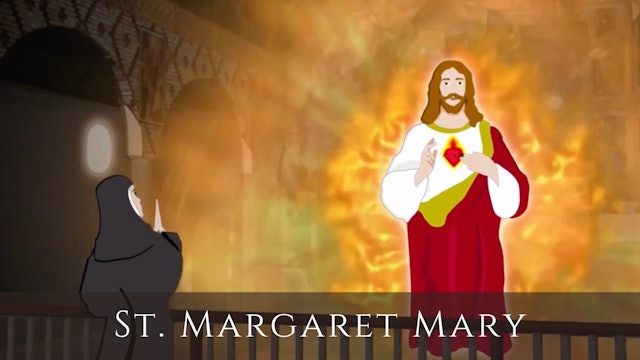 The Sacred Heart and St  Margaret Mary