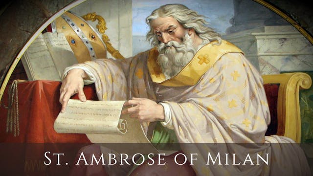 Story of Saint Ambrose of Milan